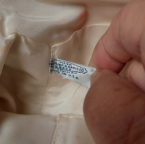 Whiting & Davis Mesh silver bridal clutch bag - Picture 5 of 7